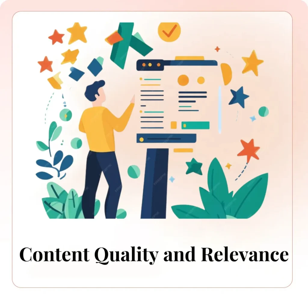 Content Quality and Relevance